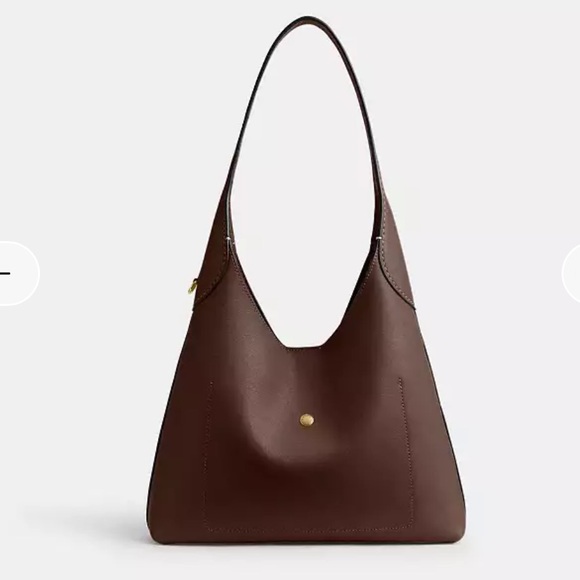 coach brooklyn shoulder bag 28 in brass/maple - Picture 7 of 16